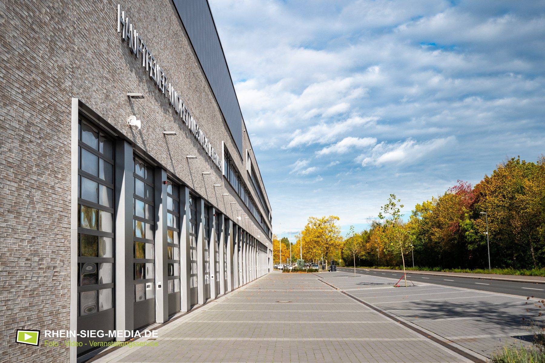 Architekturfotografie Feuerwehrgebäude Leverkusen