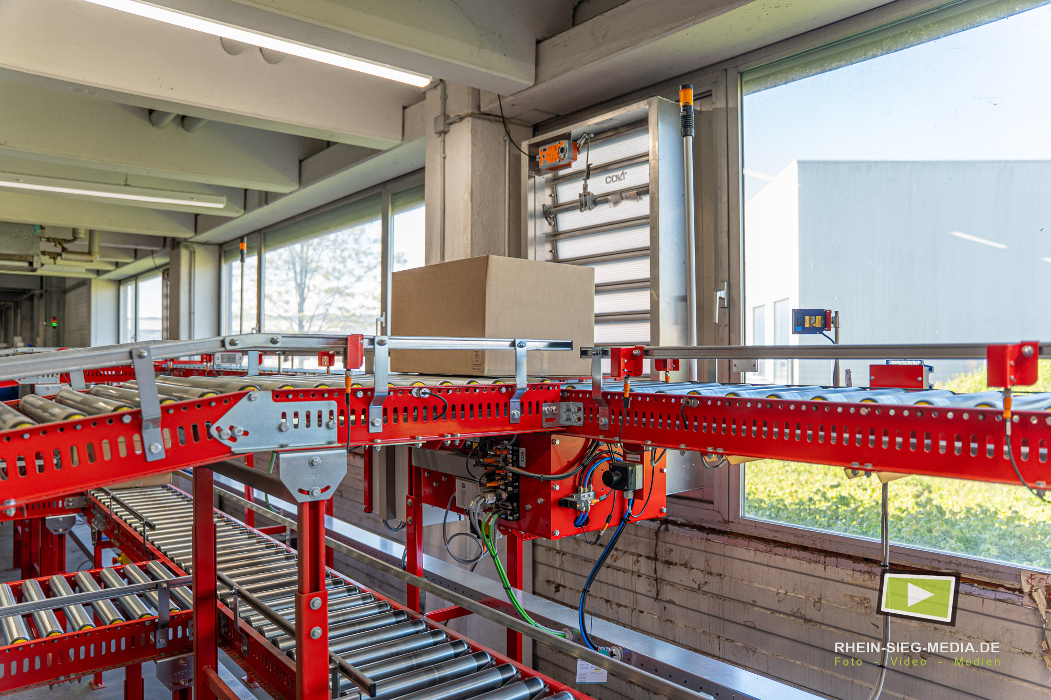 Industriefotografie einer Logistikanlage